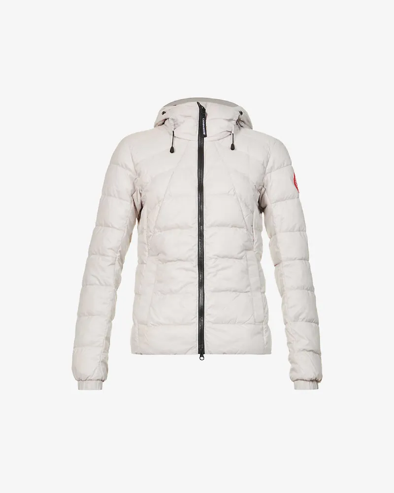 Abbott polyamide White Puffer jacket - The Puffer jackets