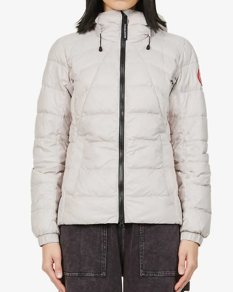 Abbott polyamide White Puffer jacket - The Puffer jackets