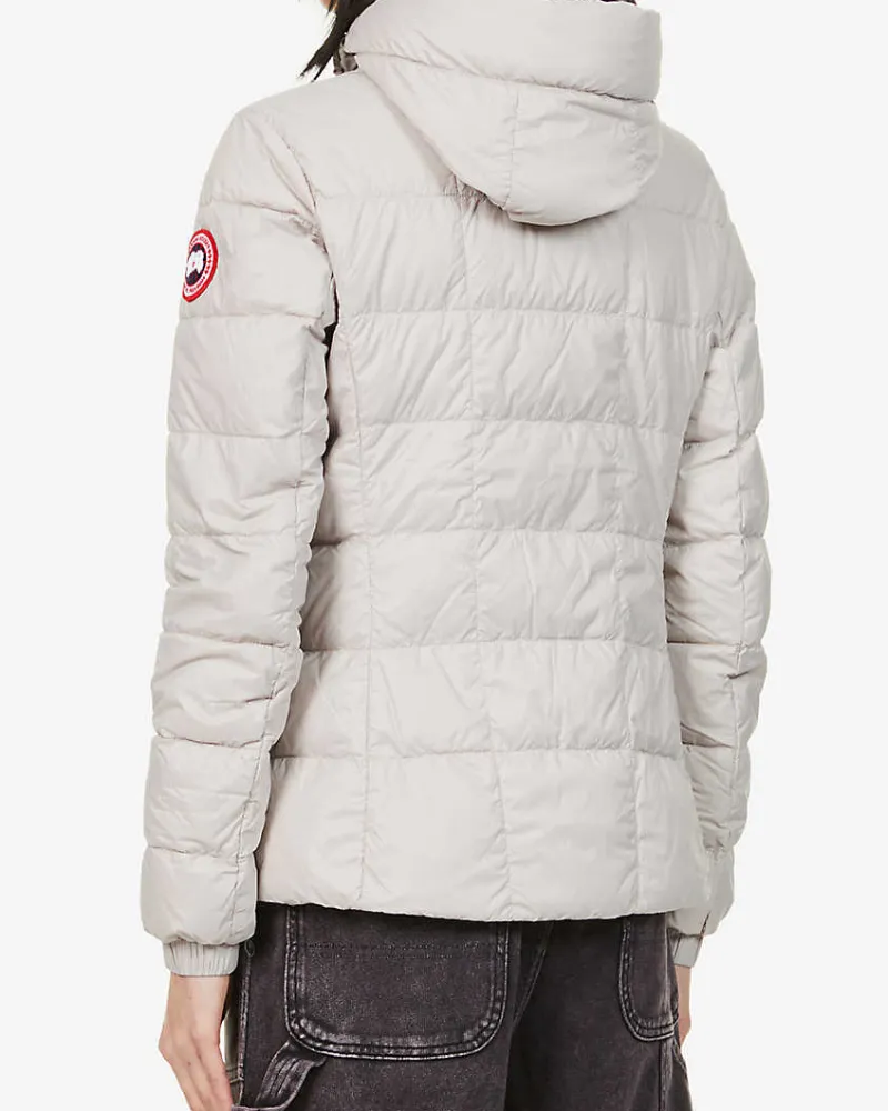 Abbott polyamide White Puffer jacket - The Puffer jackets