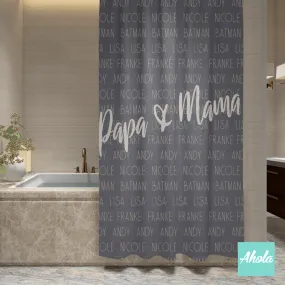 【Anywords】Waterproof and mildew shower curtain 加厚防水防霉浴廉