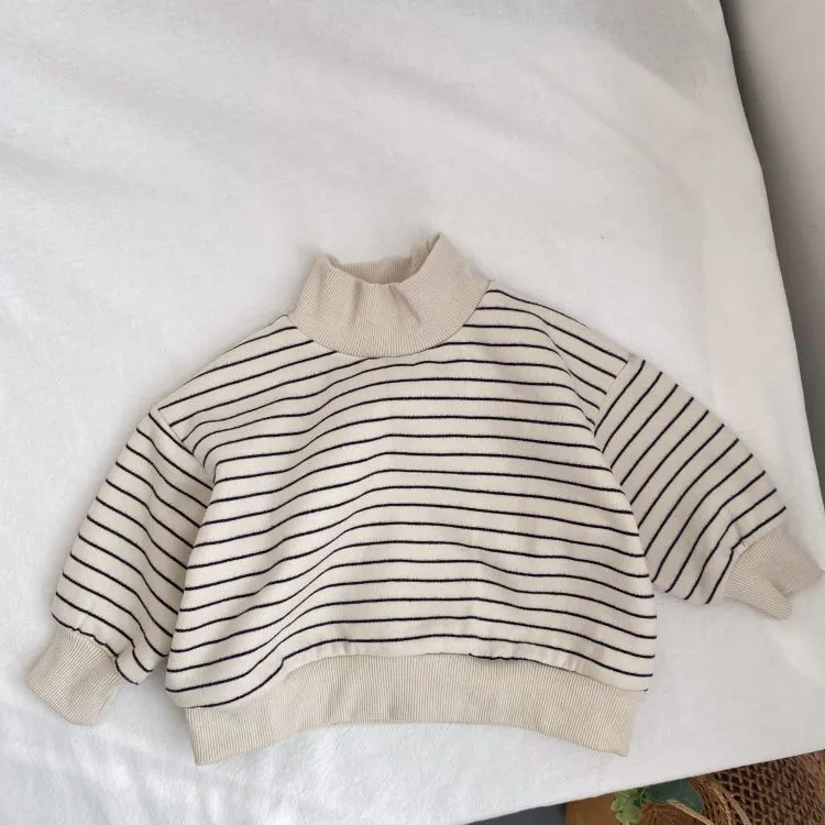 Baby Kid Girls Boys Striped Tops Wholesale 23113010