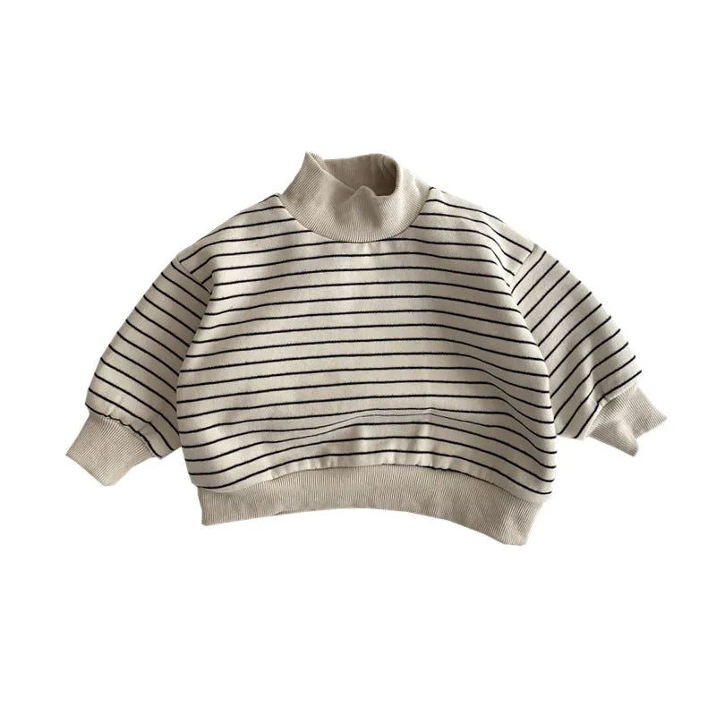 Baby Kid Girls Boys Striped Tops Wholesale 23113010