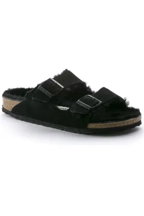 Birkenstock Arizona Shearling in Black