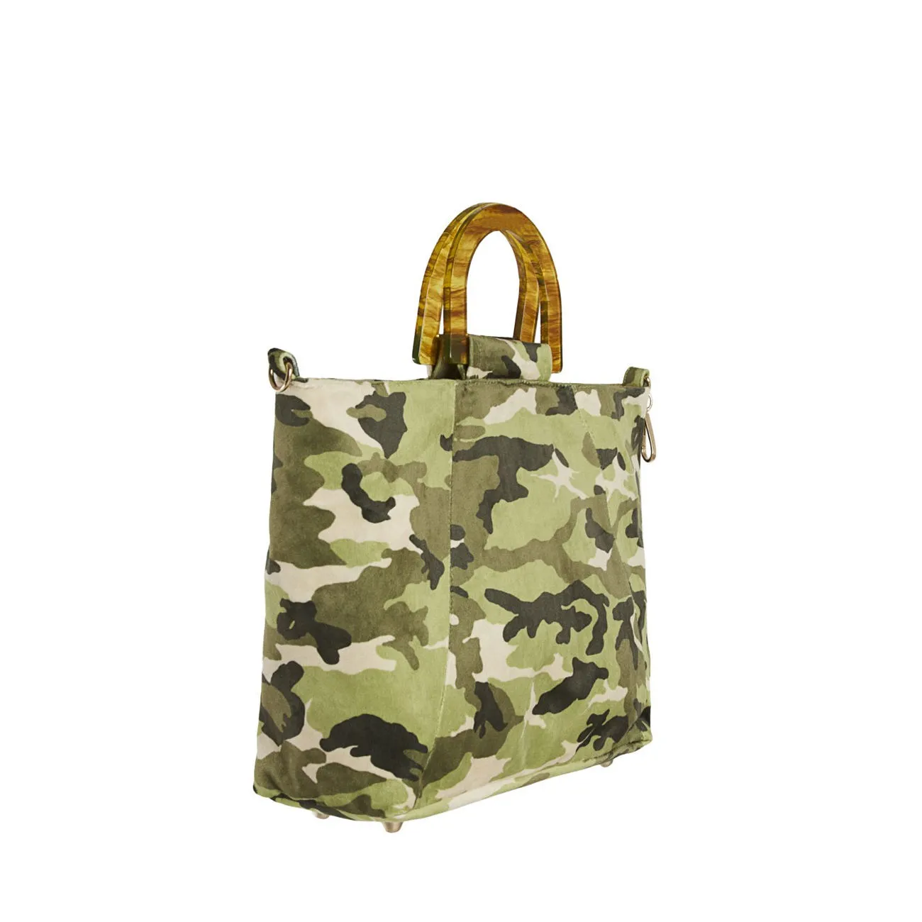 BORSA ASINARA SMALL TOTE CAMOUFLAGE Donna Verde