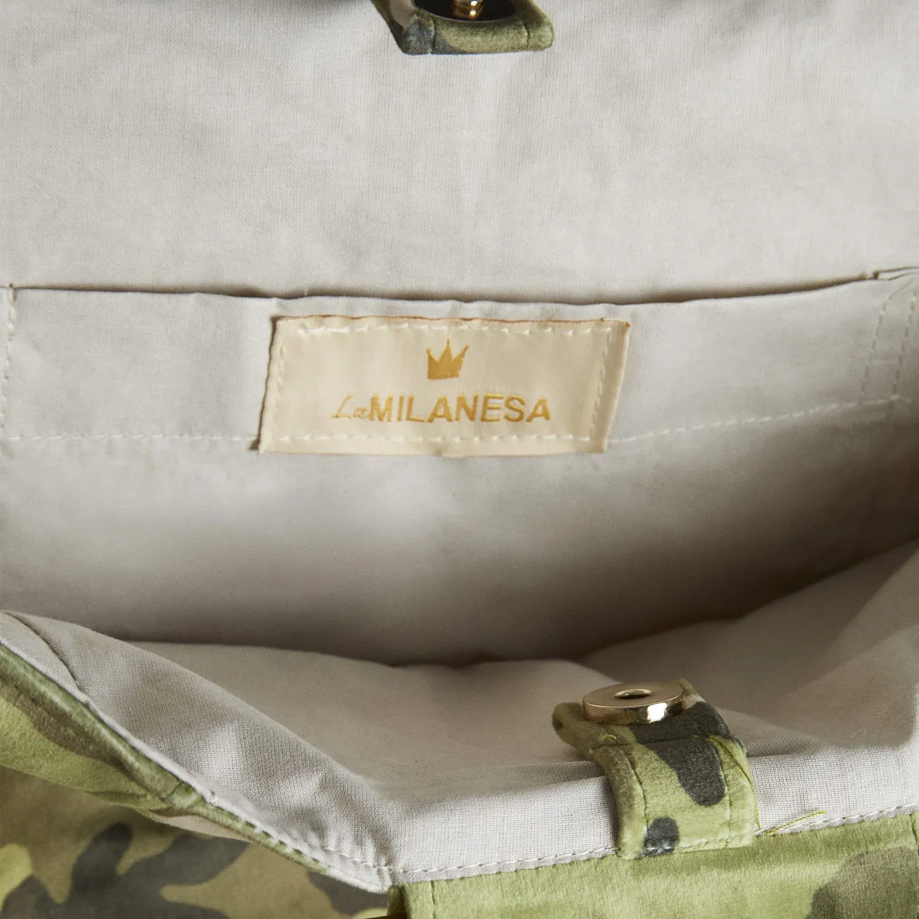 BORSA ASINARA SMALL TOTE CAMOUFLAGE Donna Verde