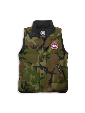 Canada Goose Camouflage Down Vanier Vest 'GREEN CAMO'