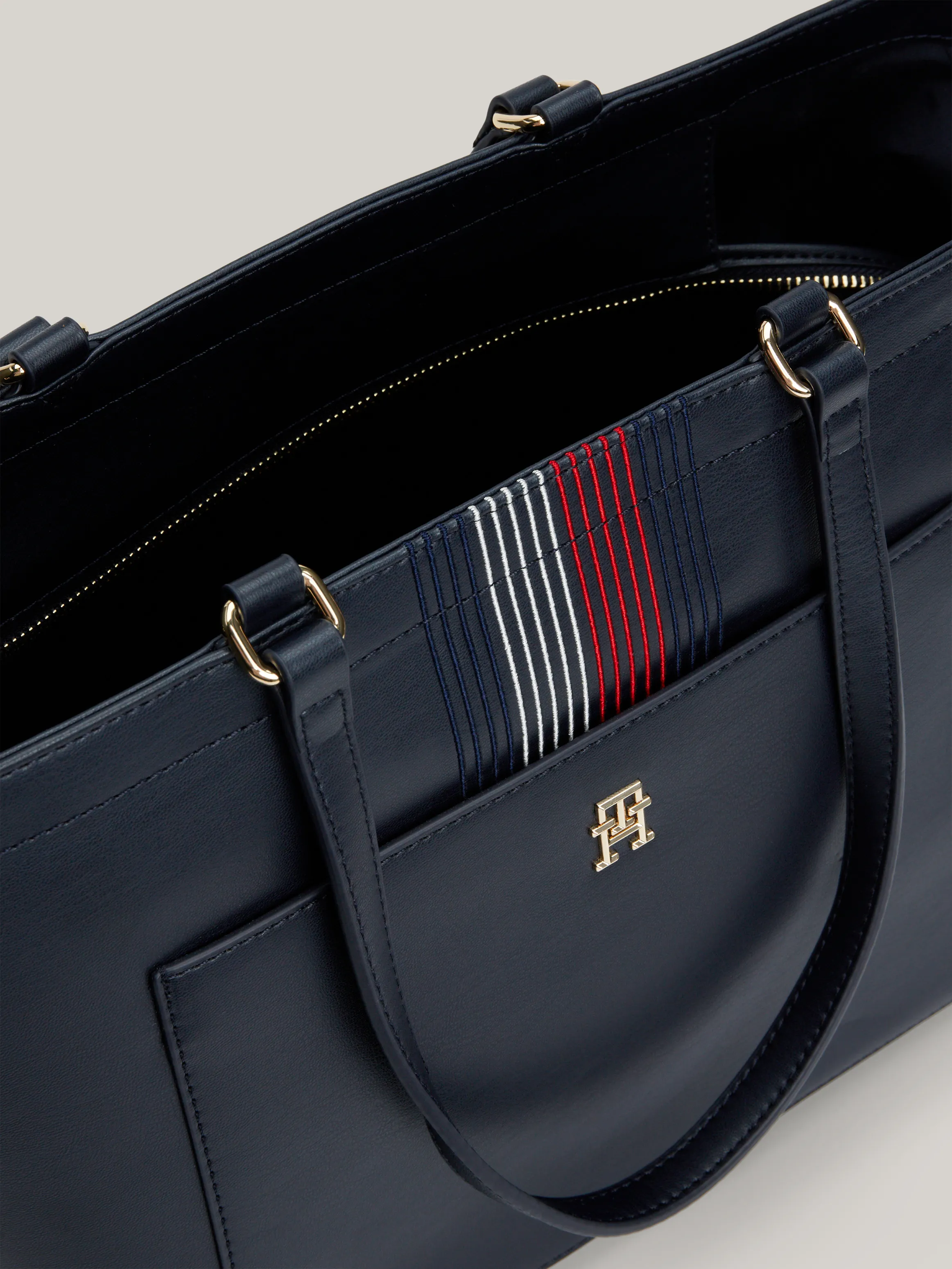 Corporate TH Monogram Tote | Bags | Tommy Hilfiger