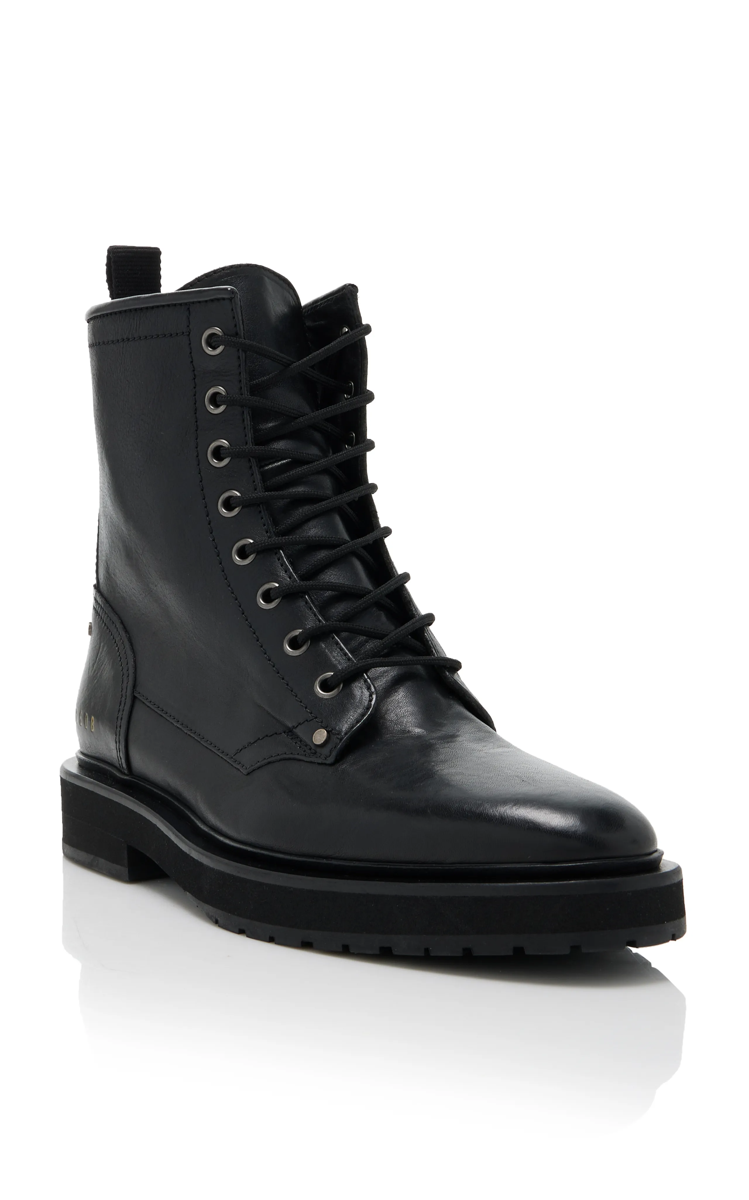 Golden Goose Combat Leather Boots