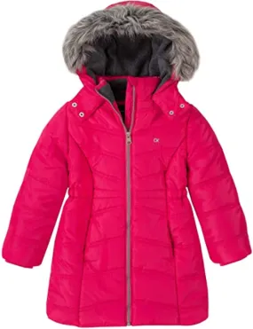 Kids Long Puffer Aerial Cabaret Coat - The Puffer Jackets