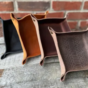 Leather Valet Trays