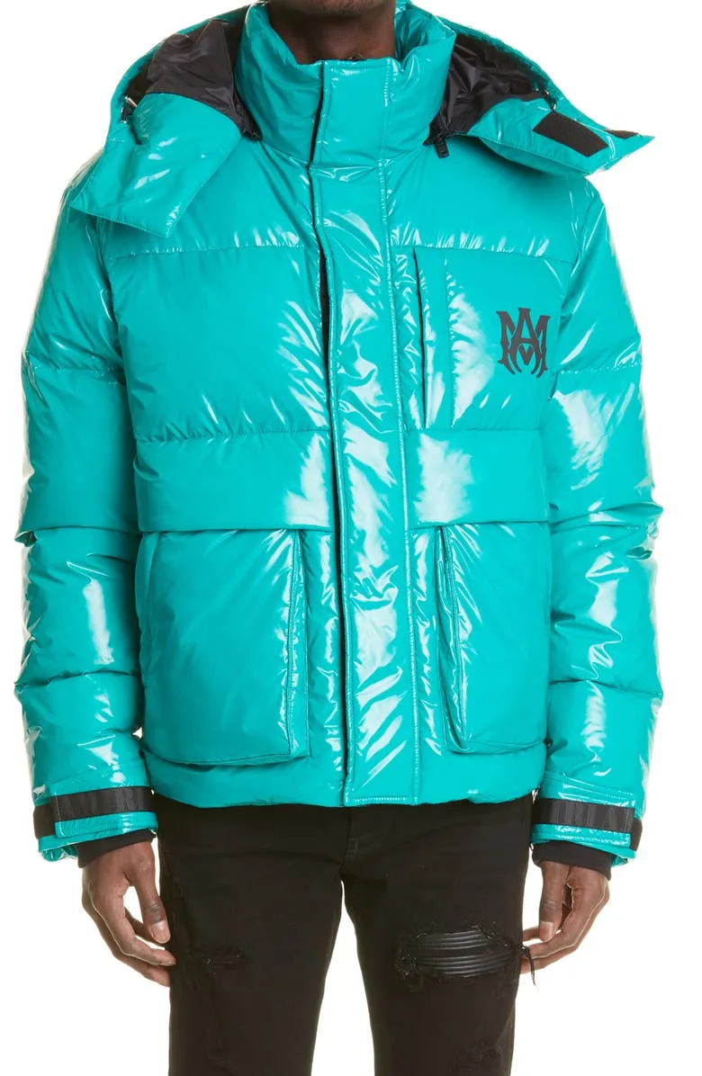 M.A. Logo Down Puffer Jacket - The Puffer Jackets