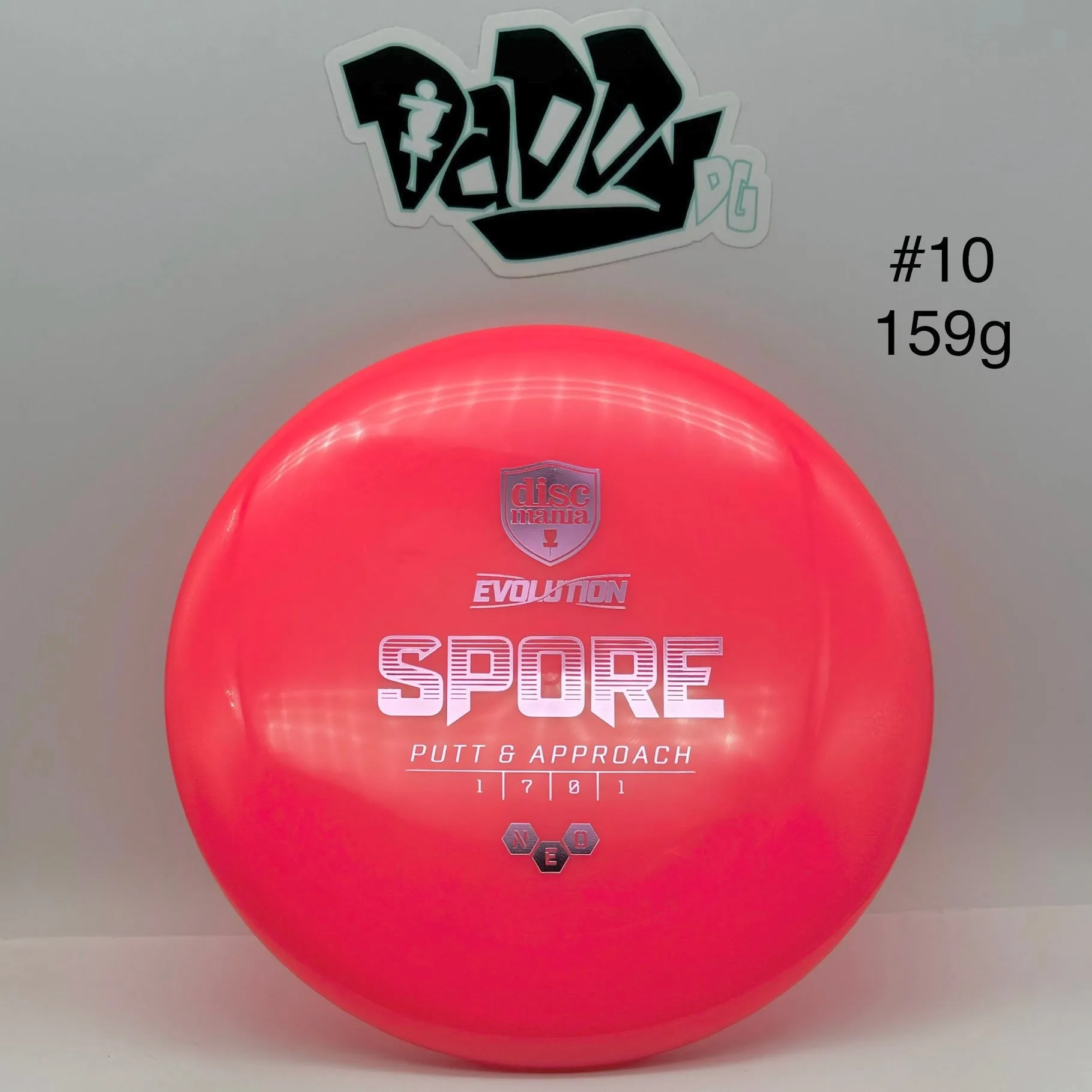 ***NEW Discmania Evolution Soft Neo Spore Hybrid Catch Disc