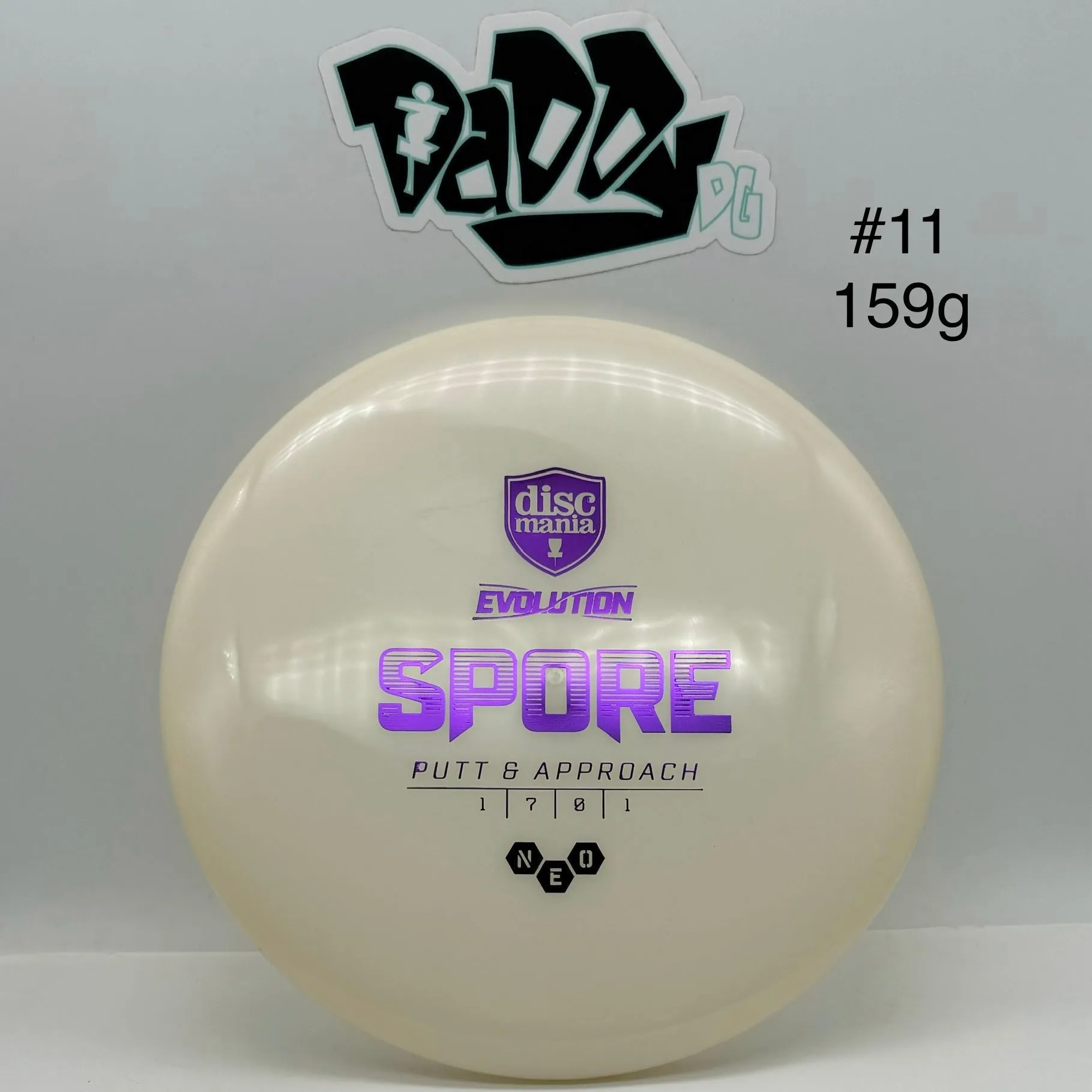 ***NEW Discmania Evolution Soft Neo Spore Hybrid Catch Disc