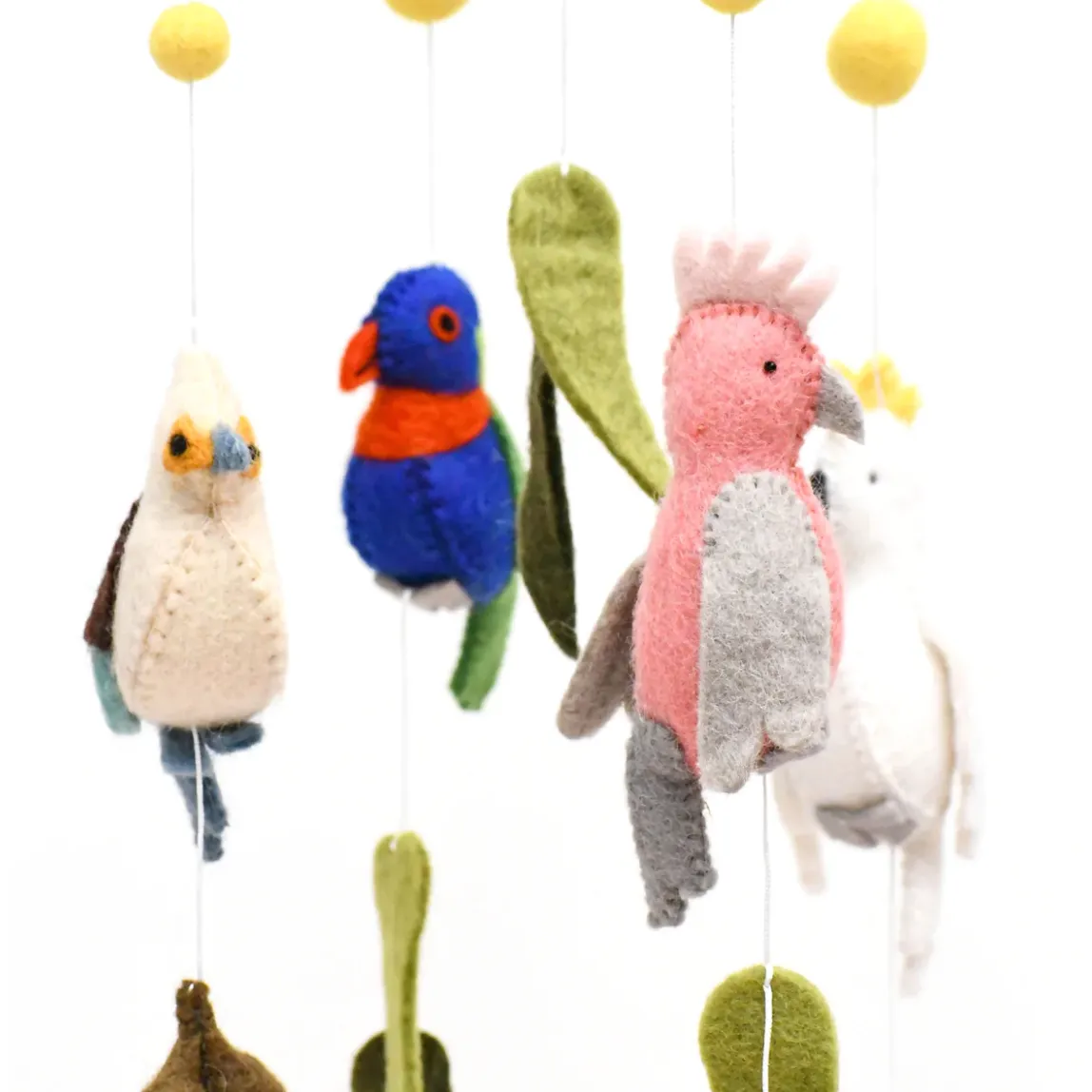 Nursery Cot Mobile - Australian Birds