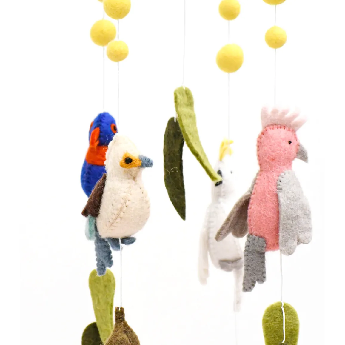 Nursery Cot Mobile - Australian Birds