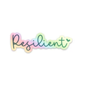 Resilient Sticker