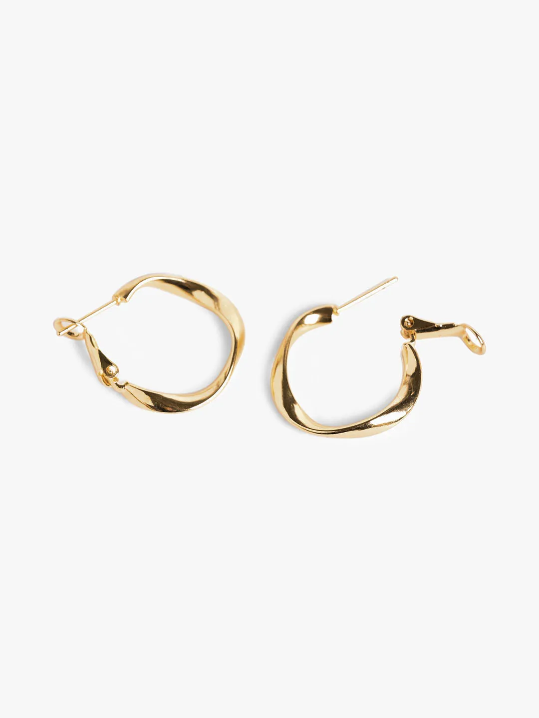 Small Classic Twisted Hoops