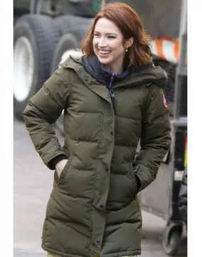 The Stand In Ellie Kemper Puffer Coat - Puffer Jackets