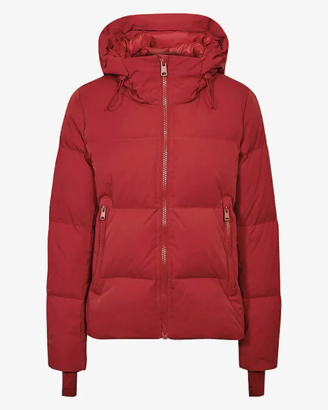 Thea Padded Woven Puffer Jacket | The Puffer Jackets