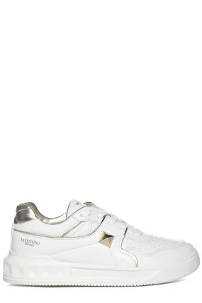 Valentino Garavani One Stud Lace-Up Sneakers