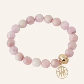 Victoire 10mm Pink Kunzite Stretch Bracelet