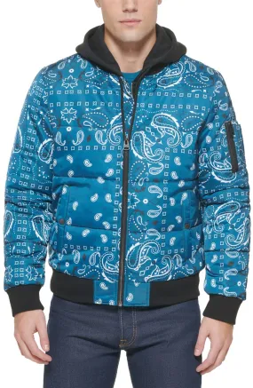 Water Resistant Quilted Bomber Jacket - The Puffer Jackets