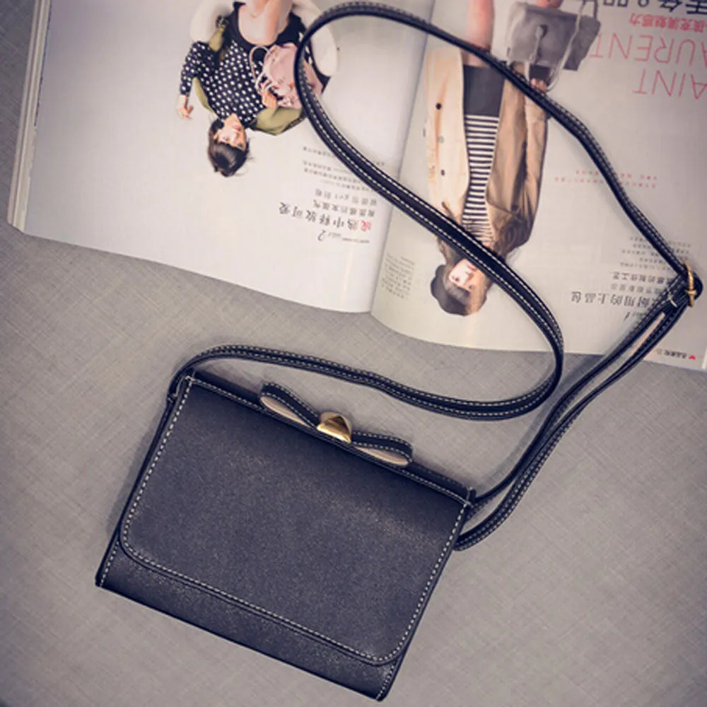 Woman Chain Shoulder Bag Promotional Ladies Women Leather Handbag Cross Body Shoulder Bags Mini Messenger Bag