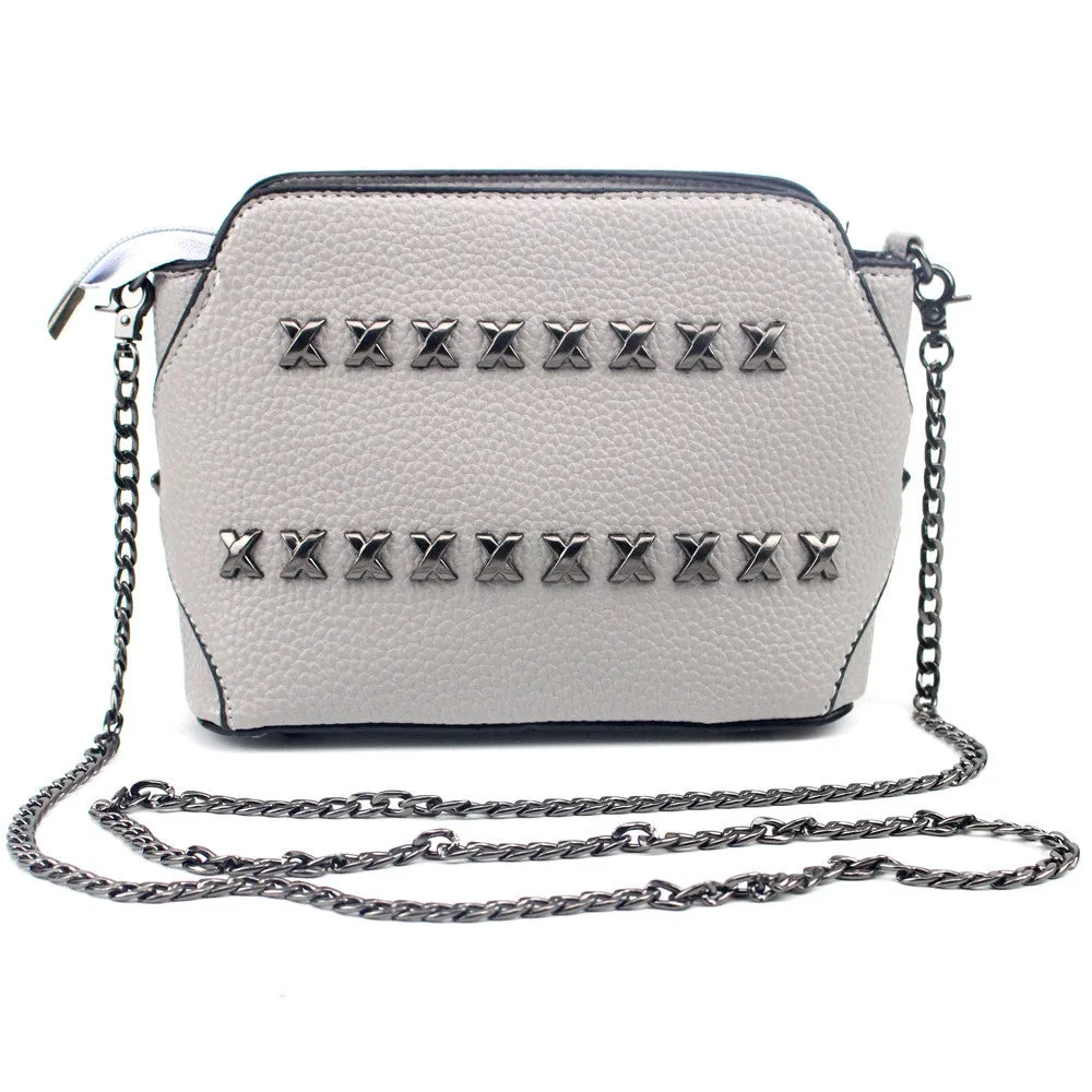 Women Bag Rivet Chain Leather Hbag Messenger Shoulder Bags Famoushbags women bags designer Bag