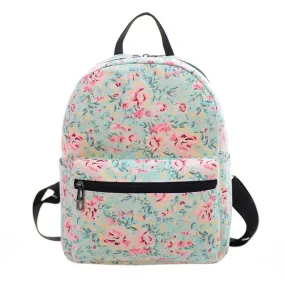 Women Canvas Shoulder Bag Printing Backpacks for Teenage Girls Bag School Backpack Rucksack