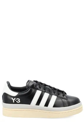 Y-3 Hicho Logo Printed Lace Up Sneakers